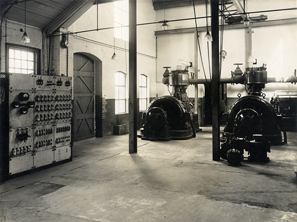 Powerhouse (interior) - Generators [Hawkesbury Agricultural College (HAC)]