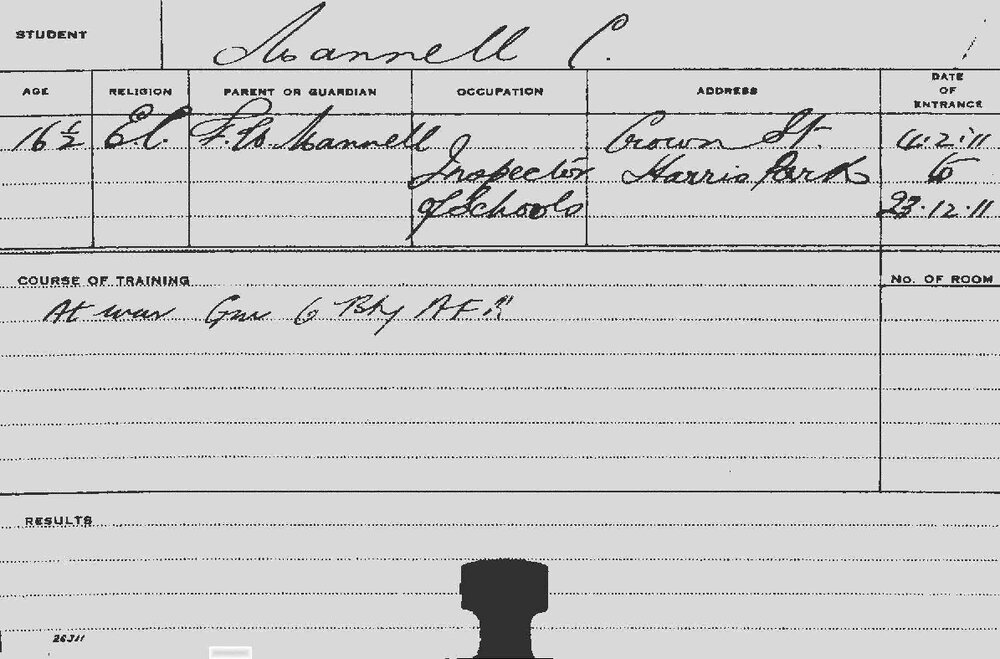 MANNELL, CE (Hawkesbury Diploma of Agriculture (HDA))
