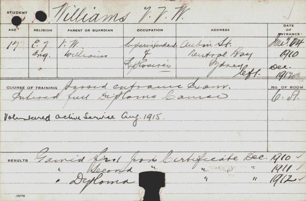 Williams, VVW (Full Diploma Course)