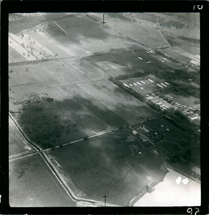 Aerial photograph of the College (01 of 18) [Hawkesbury Agricultural College (HAC)]