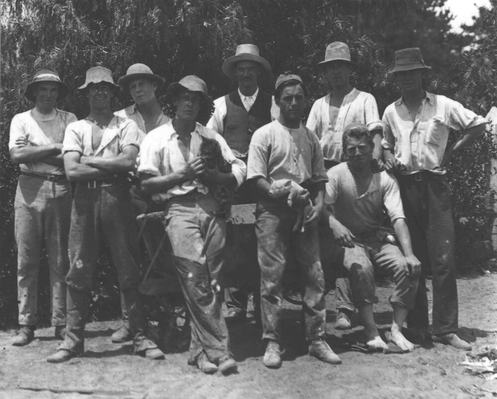 Piggery Special Students, 1905 [Hawkesbury Agricultural College (HAC)]