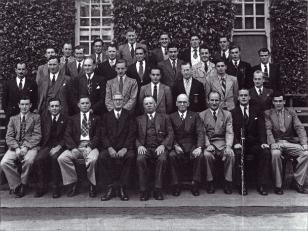 Staff and ex-servicemen (students) - Photocopy [Hawkesbury Agricultural College (HAC)]