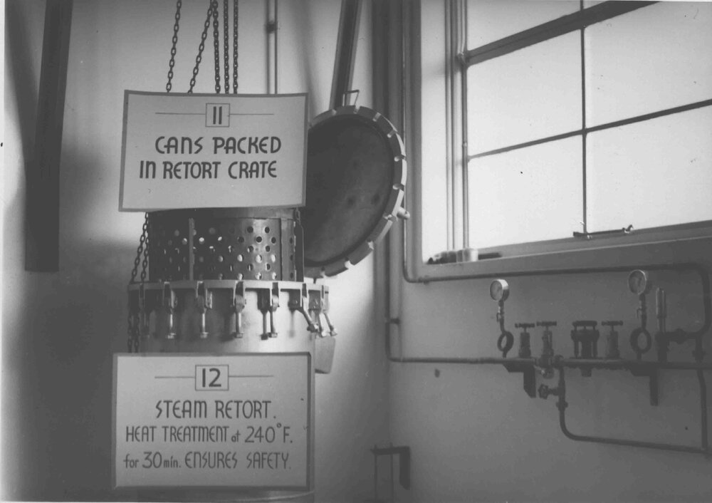 Opening of the Cannery and Packing House (5 of 6) - Steam retort [Hawkesbury Agricultural College (HAC)]