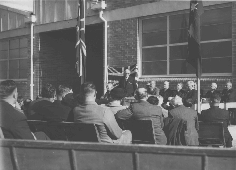 Opening of the Cannery and Packing House (2 of 6) - Speeches [Hawkesbury Agricultural College (HAC)]