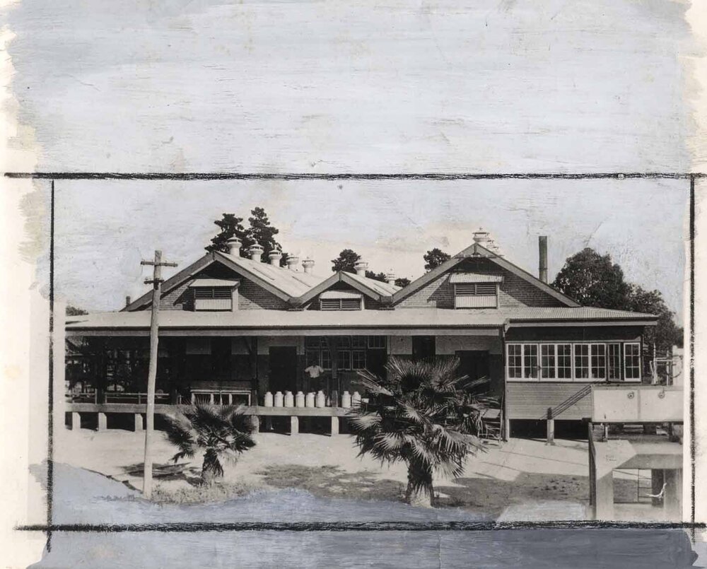 Dairy Factory (exterior) - Print 2 of 2 (Uncropped) [Hawkesbury Agricultural College (HAC)]