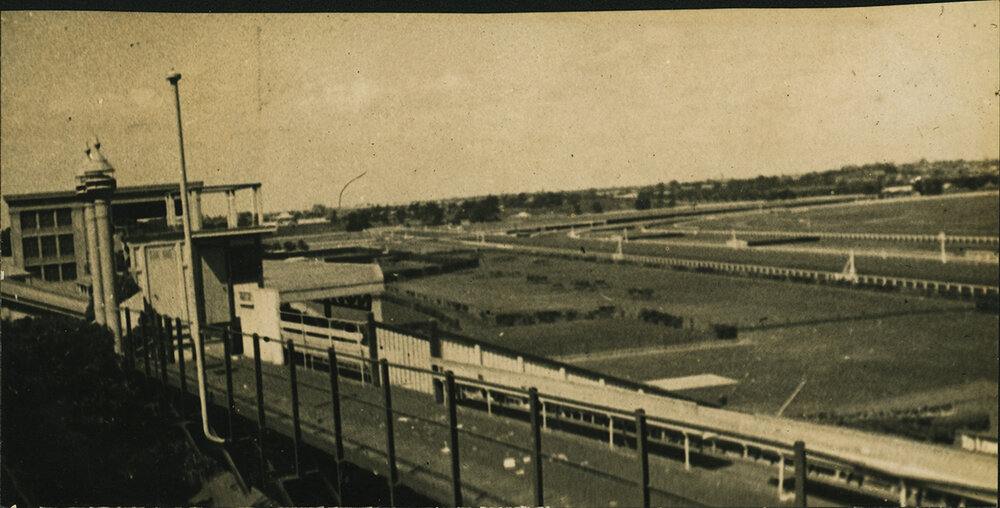 Flemington Racecourse from Hill Stand