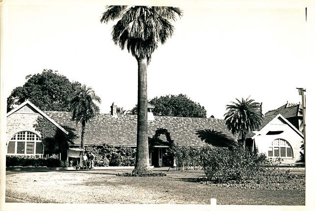 Hawkesbury main entrance - Fairy Circle