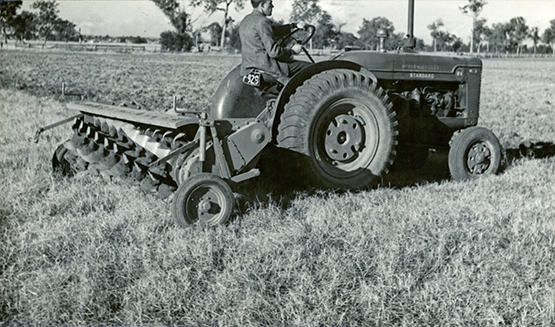 Howard test model 9 ft rotary hoe