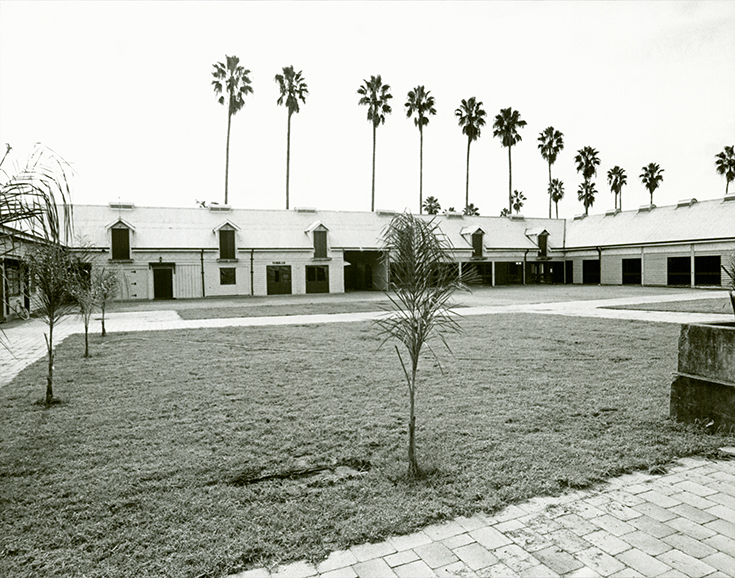 Restoration of courtyard in Stable Square [Hawkesbury Agricultural College (HAC)]