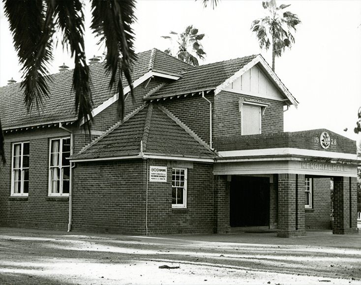 Memorial Hall [Hawkesbury Agricultural College (HAC)]