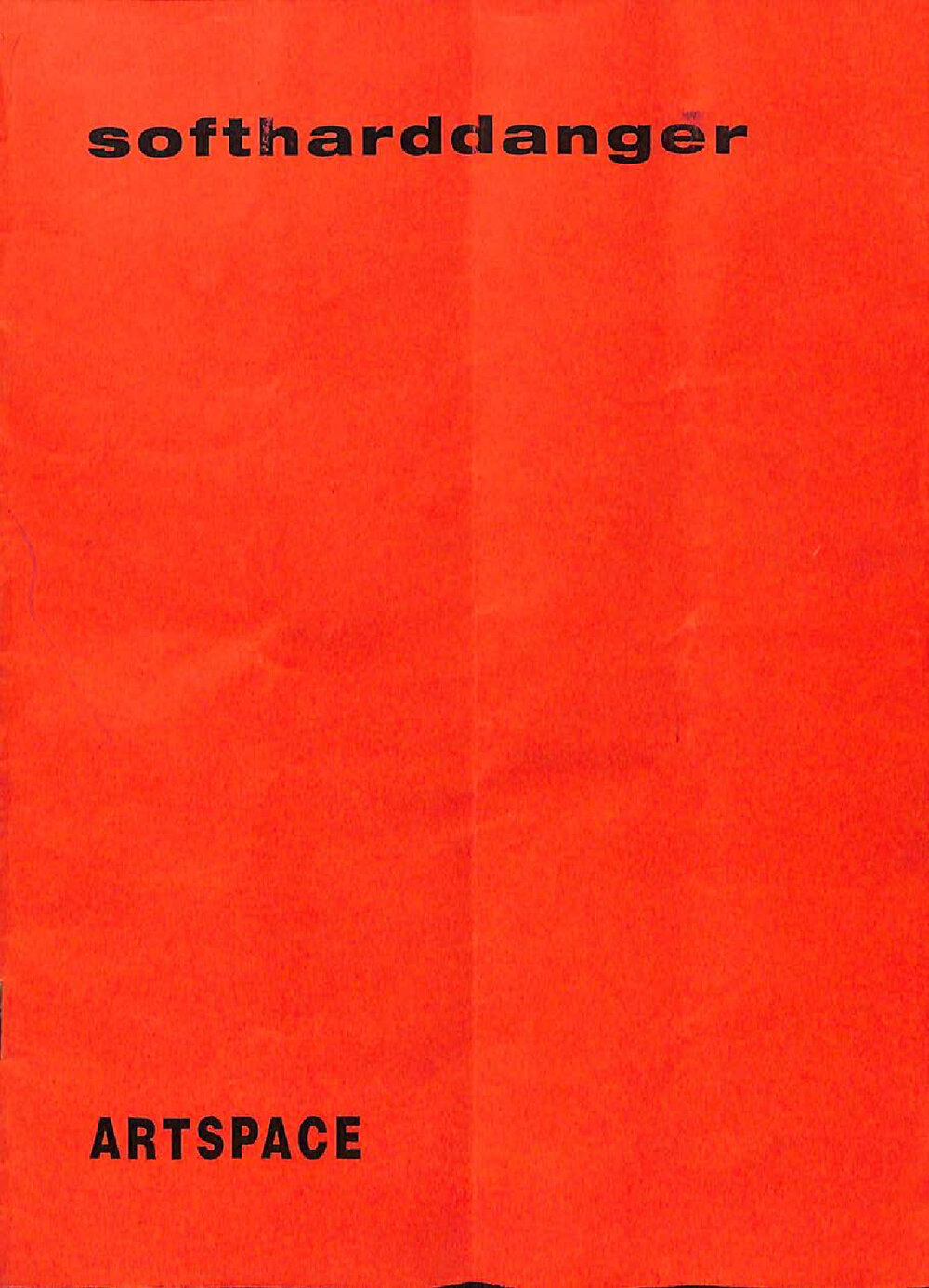 2002 Softharddanger, Graduate Exhibition B.A Arts (Honours) 