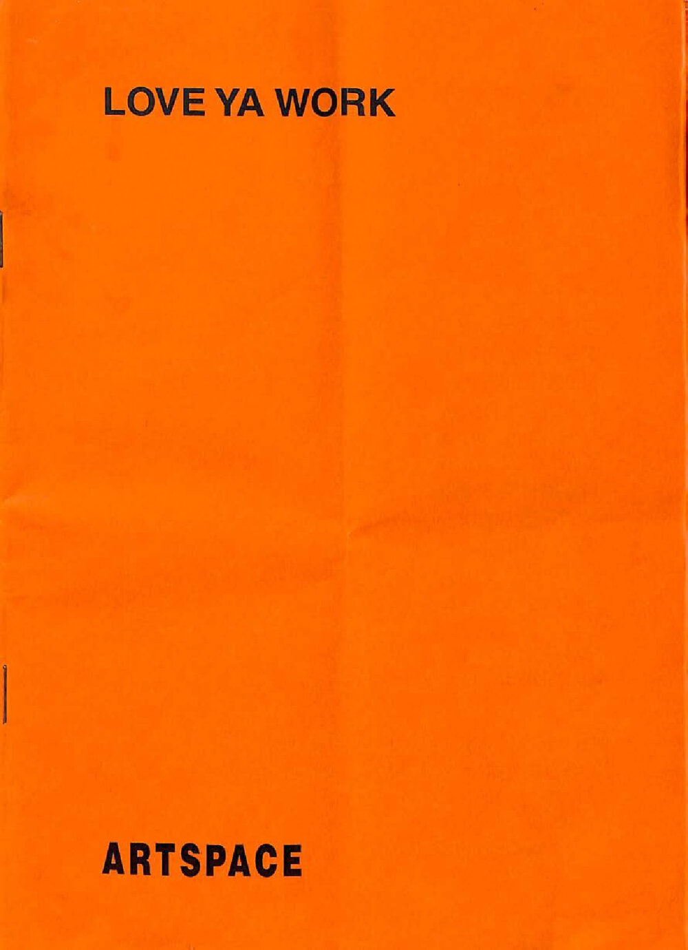 2003 Love Ya Work, UWS B.A Arts (Honours) Graduate Exhibtion 