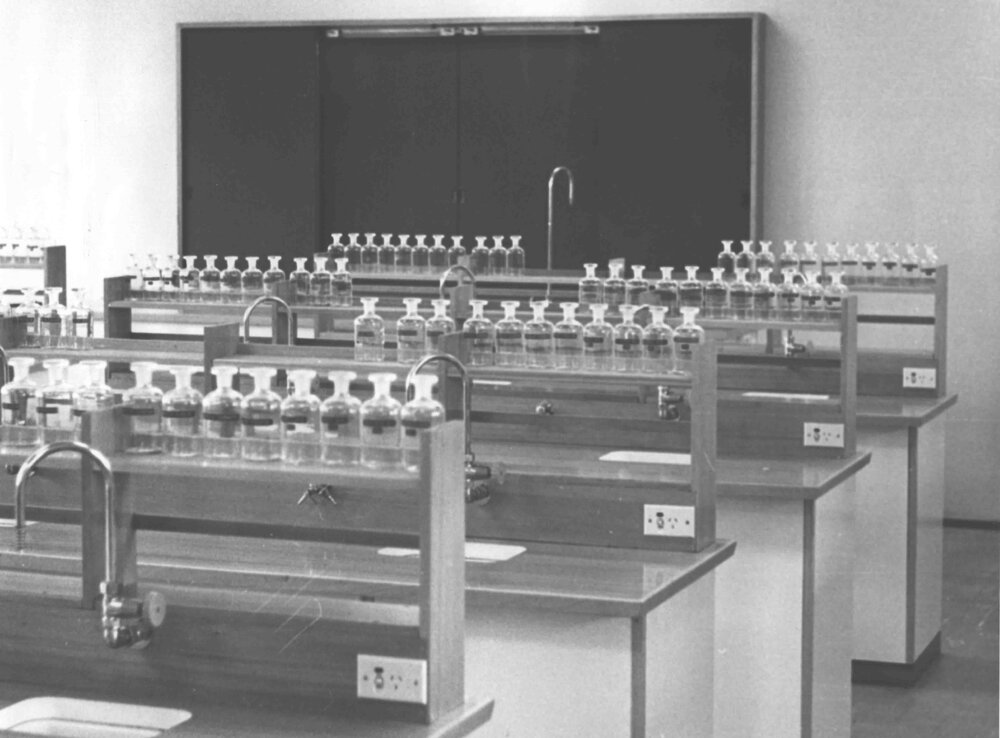 Chemistry Laboratory - after renovations in 1967 [Hawkesbury Agricultural College (HAC)]