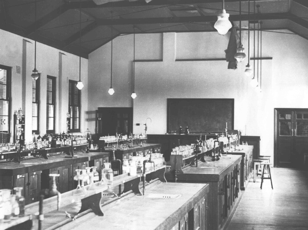 Chemistry Laboratory - prior to renovations in 1967 [Hawkesbury Agricultural College (HAC)]