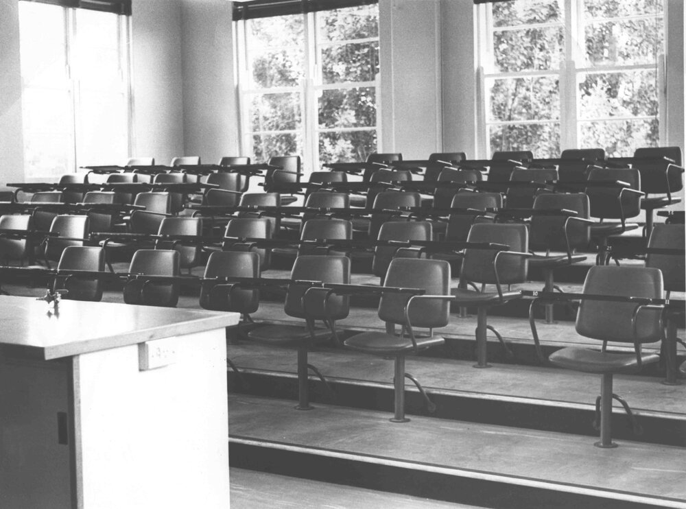 Chemistry Lecture Theatre - after renovations in 1967 [Hawkesbury Agricultural College (HAC)]