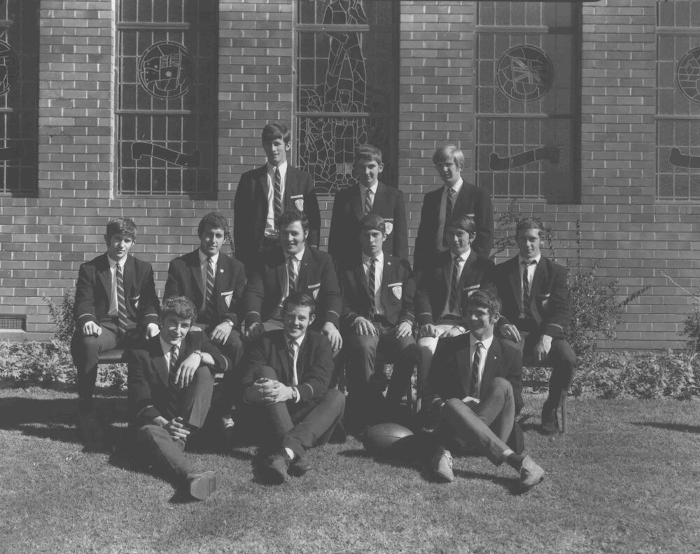 Football (Rugby Union) intercollegiate team, 1969 [Hawkesbury Agricultural College (HAC)]