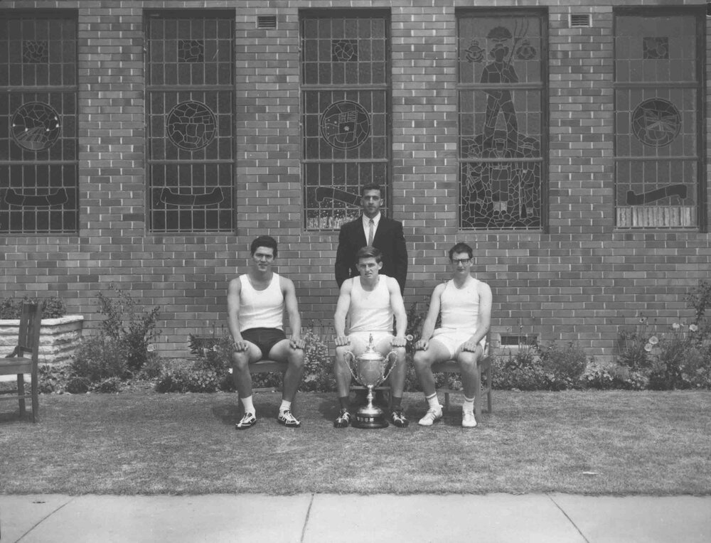 Athletics team, 1968 [Hawkesbury Agricultural College (HAC)]