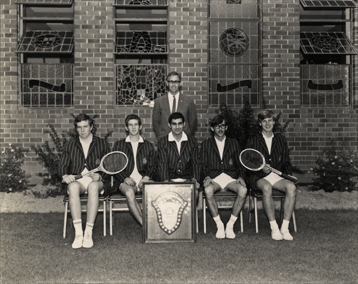Tennis team, 1969 (?) [Hawkesbury Agricultural College (HAC)]