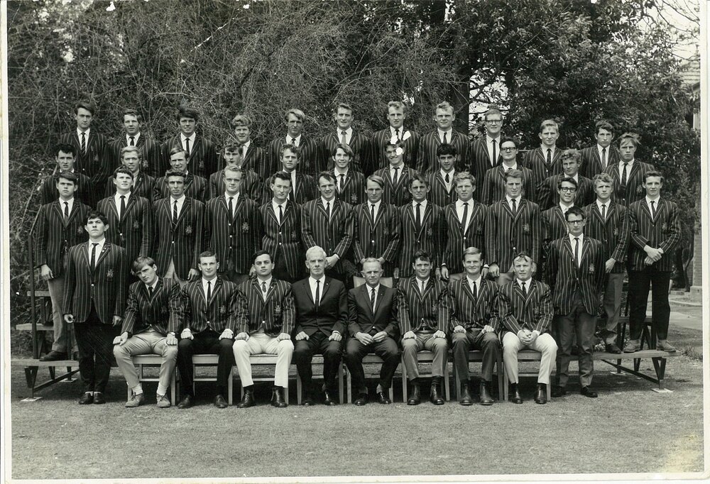 Group photograph - graduating students - Hawkesbury Agricultural College (HAC) - undated
