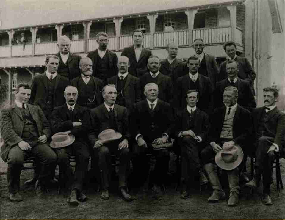 Winter School for Farmers, 1908 - Instructors/staff [Hawkesbury Agricultural College (HAC)]