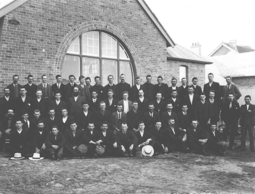 Winter School for Farmers, 1906 - participating farmers [Hawkesbury Agricultural College (HAC)]