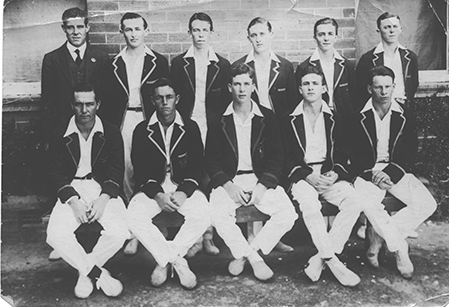 Cricket team, 1920 [Hawkesbury Agricultural College (HAC)]