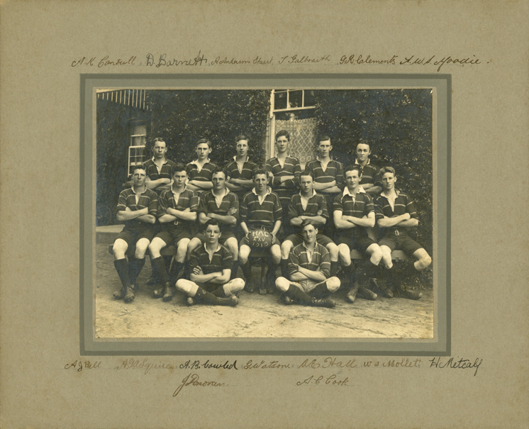 Football (Rugby Union) team - 2nd XV, 1918 [Hawkesbury Agricultural College (HAC)]