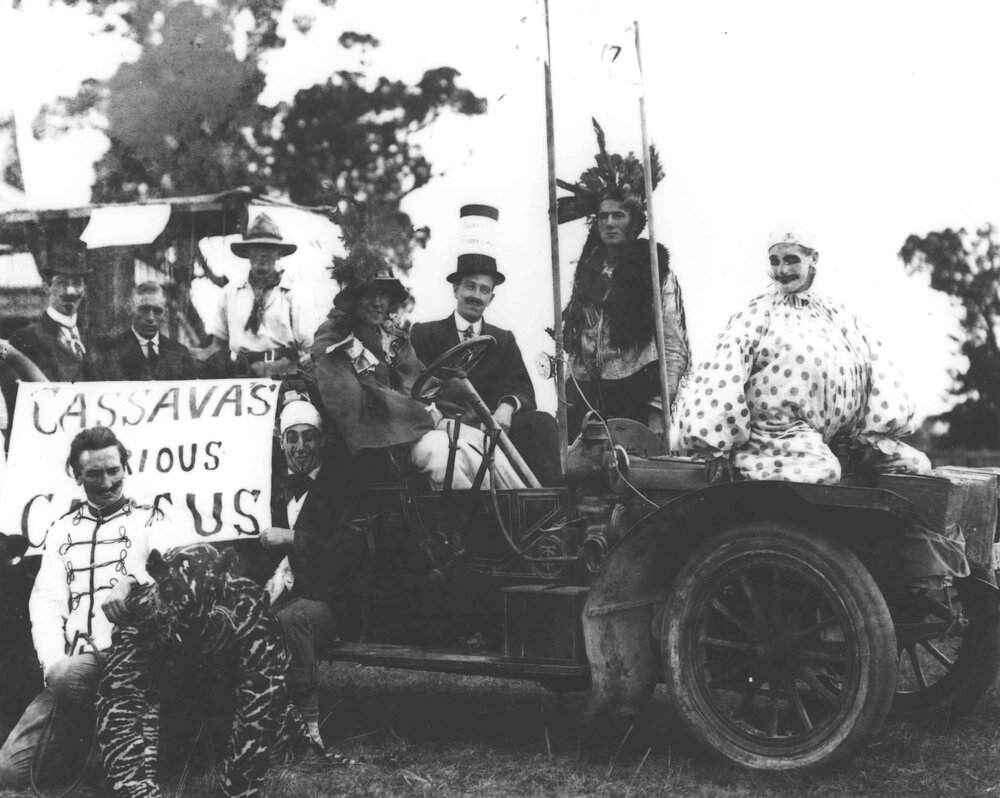 Empire Day - Students dressed up - Cassava's Curious Circus [Hawkesbury Agricultural College (HAC)]