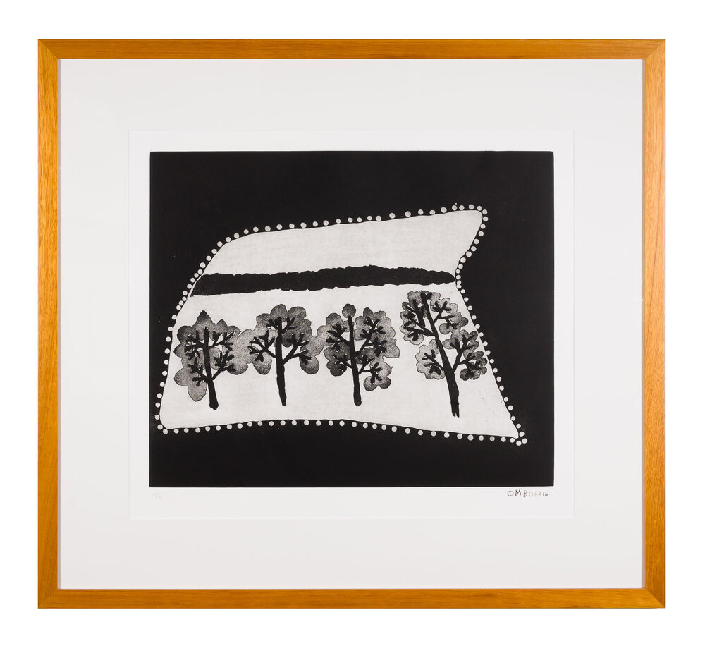 Korrodorrdor Hill (Black Print)