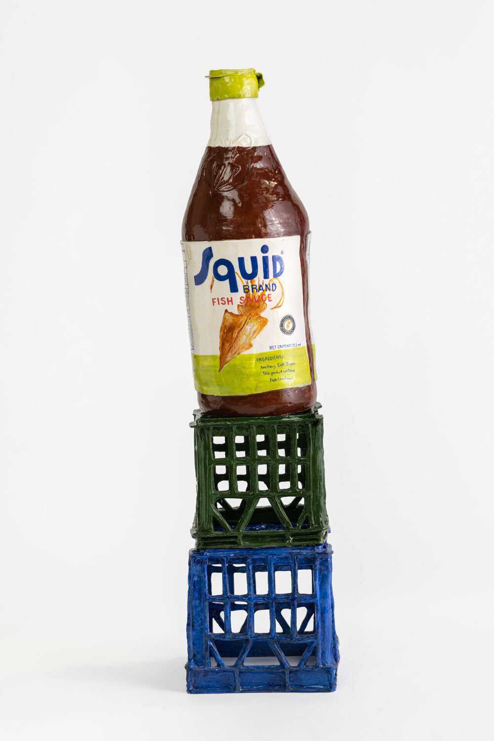 Squid Brand Fish Sauce Pot on Milk create