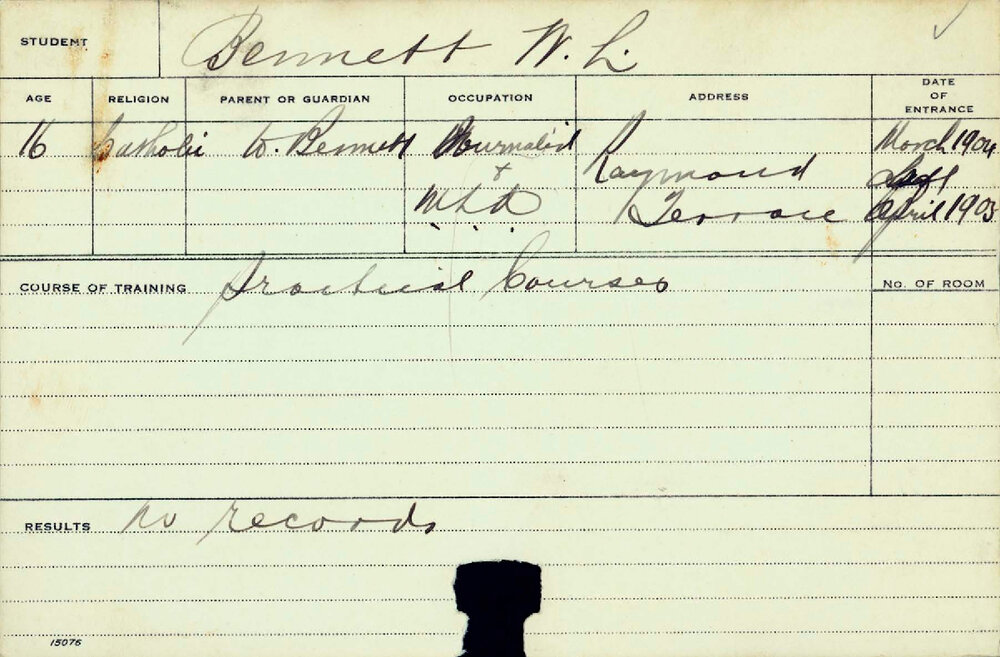 BENNETT, WL (Practical Courses)