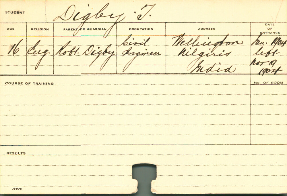 DIGBY, J (Course Not Identified)