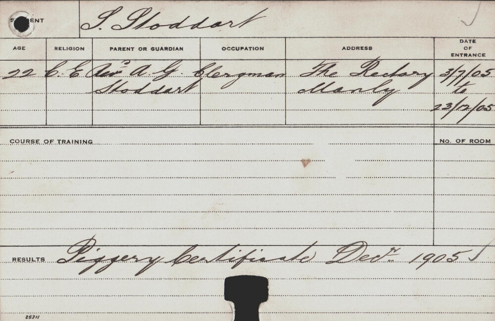 Stoddart, Selwyn (Certificate - Piggery)