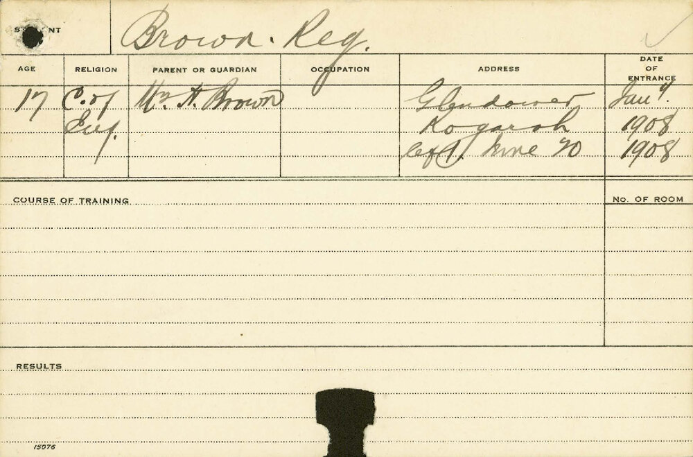 BROWN, Reginald (Piggery and Dairy)