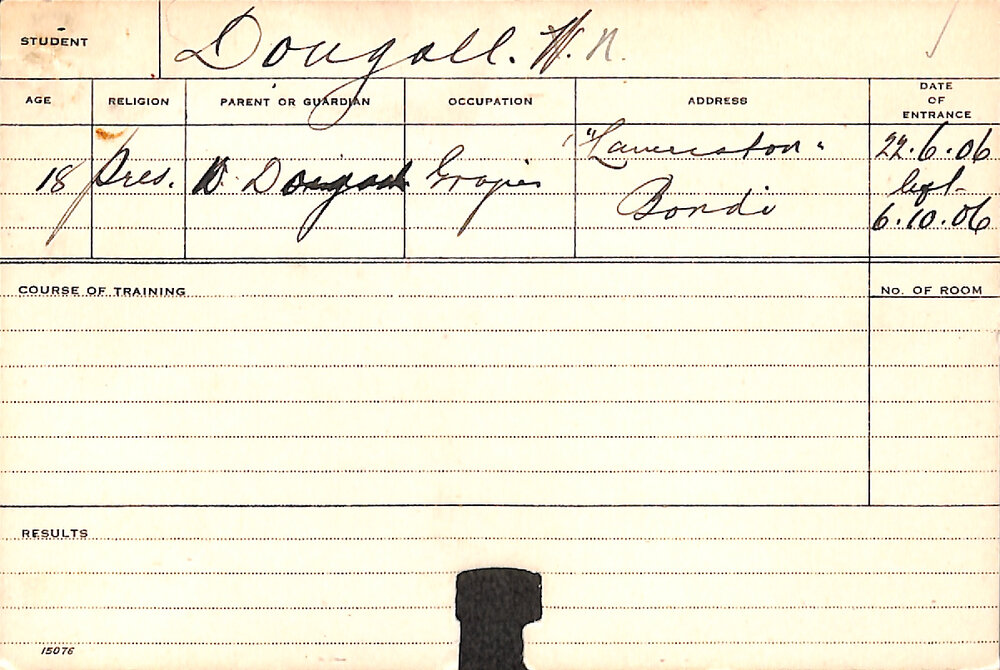 DOUGALL, NB (Course Not Identified)