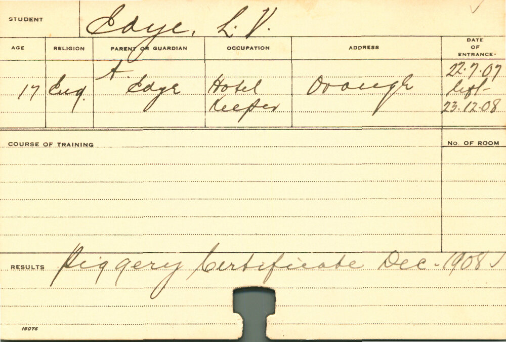 EDYE, LV (Certificate - Piggery)