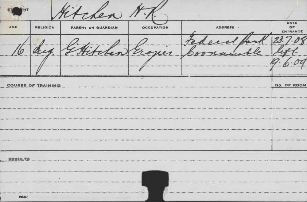 HITCHEN, HR (Practical Class)