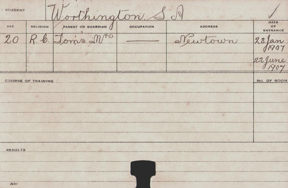 Worthington, SA (Course Not Identified)
