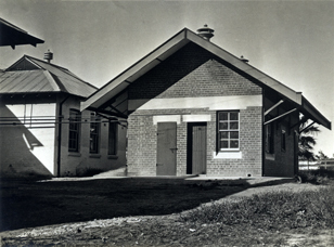 Brick building belonging to the piggery [Hawkesbury Agricultural College (HAC)]