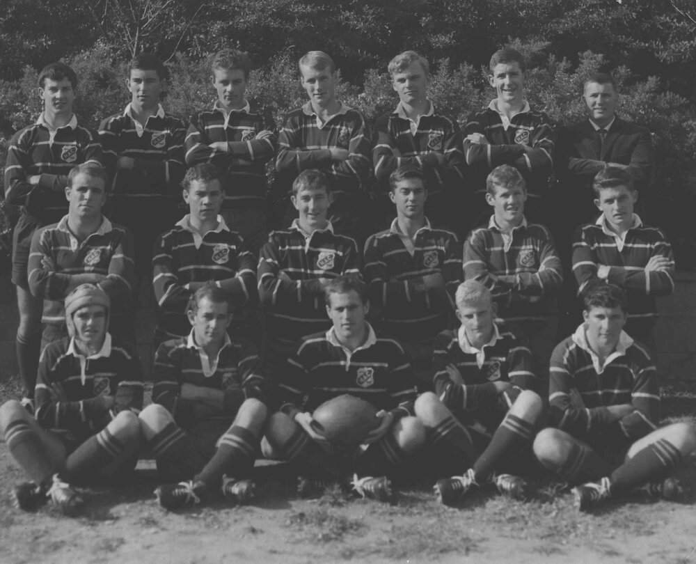 Football (Rugby Union) team, 19?? [Hawkesbury Agricultural College (HAC)]