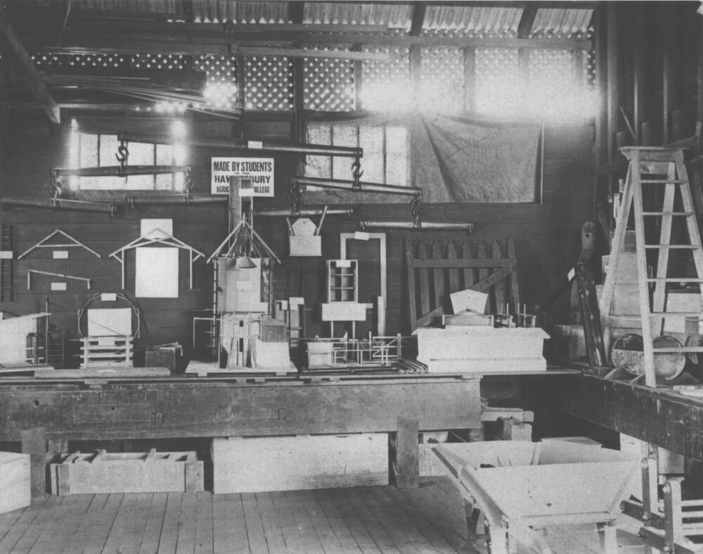 Carpenter's Shop - Examples of students' work [Hawkesbury Agricultural College (HAC)]