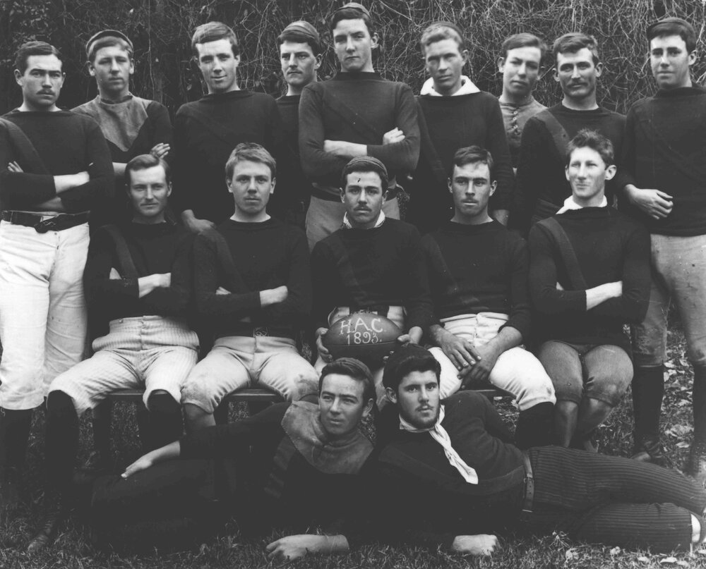 Football (Rugby Union) team, 1893 [Hawkesbury Agricultural College (HAC)]