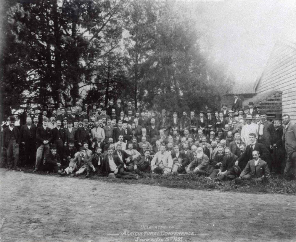 Delegates to Agricultural Conference, Sydney 15 Feb 1895 (Print 2 of 2) [Hawkesbury Agricultural College (HAC)]