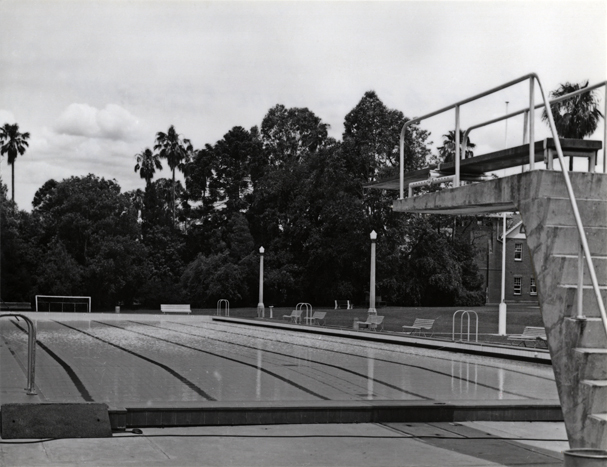 Olympic Swimming Pool - from diving platform end [Hawkesbury Agricultural College (HAC)]