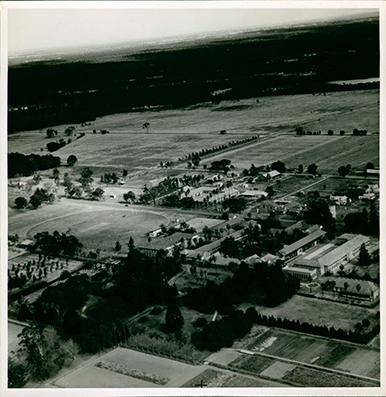 Aerial photograph of the Hawkesbury Campus [Hawkesbury Agricultural College (HAC)]
