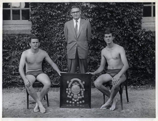 Swimming team, 1950s [Hawkesbury Agricultural College (HAC)]