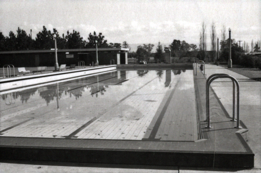 Olympic Swimming Pool - from shallow non diving platform end [Hawkesbury Agricultural College (HAC)]