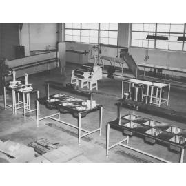 Cannery Building (interior) - Showing various machinery [Hawkesbury Agricultural College (HAC)]