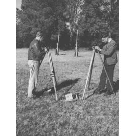 Surveying - Practical class (1 of 2) [Hawkesbury Agricultural College (HAC)]