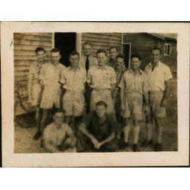 Group of military personnel at RAAF Evans Head